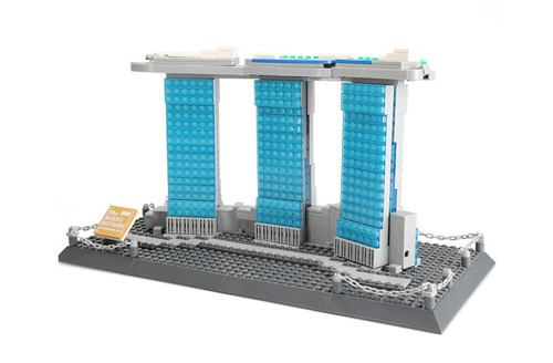 W4217 - Marina Bay Sands Hotel Singapur (881 Teile) Wange W4217 W4217 - Marina Bay Sands Hotel Singapur (881 Teile) Wange W4217