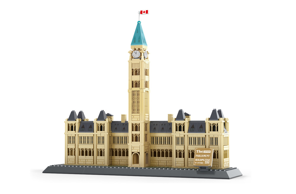 W4221 - Centre Block Parlamentshuegel Ottawa (608 Teile) Wange W4221