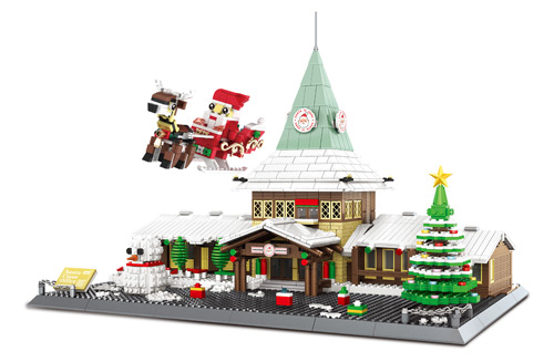 W6218B - Santa Claus Office (2180 Teile) (Special Deal) Wange W6218B W6218B - Santa Claus Office (2180 Teile) (Special Deal) Wange W6218B