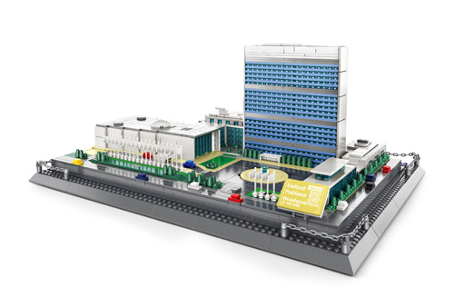 W6219 - United Nations Headquarter (1597 Teile) Wange W6219 W6219 - United Nations Headquarter (1597 Teile) Wange W6219