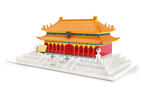 W6221 - Hall of Supreme Harmony (862 Teile) Wange W6221 W6221 - Hall of Supreme Harmony (862 Teile) Wange W6221