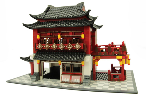 W6312 - Chinesisches Hotel (1643 Teile) Wange W6312 W6312 - Chinesisches Hotel (1643 Teile) Wange W6312