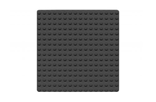 W8802-07 - Grundplatte dunkelgrau 16x16 Noppen Wange W8802-07 W8802-07 - Grundplatte dunkelgrau 16x16 Noppen Wange W8802-07