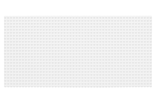 W8803-03 - Grundplatte weiSz 24x48 Noppen Wange W8803-03 W8803-03 - Grundplatte weiSz 24x48 Noppen Wange W8803-03