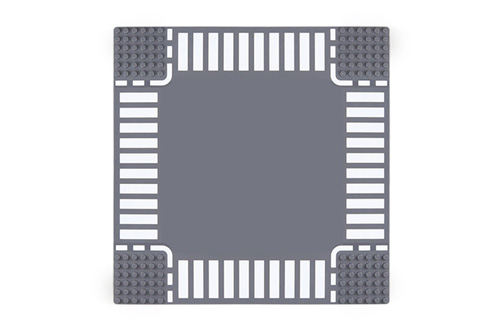 W8812 - Grundplatte StraSze Kreuzung 32x32 Noppen Wange W8812 W8812 - Grundplatte StraSze Kreuzung 32x32 Noppen Wange W8812