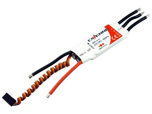 YUKI4103240 - CAYENNE SimonK BL-ESC 40A 600 Hz - Opto Yuki Model YUKI4103240 YUKI4103240 - CAYENNE SimonK BL-ESC 40A 600 Hz - Opto Yuki Model YUKI4103240