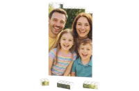 PB-95_175 - Personalisiertes Klemmbaustein-Puzzle 95 x 175 (63 Steine)