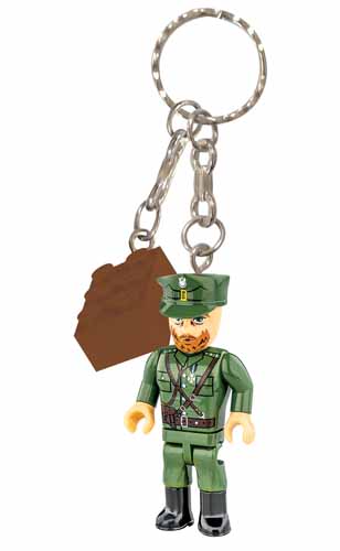 COBI-1368 - 1939 Polish Army Major Schluesselanhaenger COBI COBI-1368