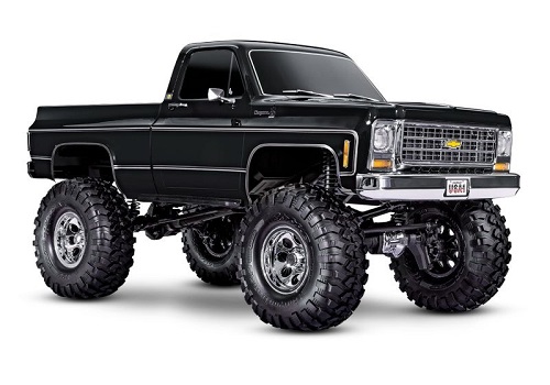 TRX92056-4BLK - TRAXXAS TRX-4 Chevy K10 High-Trail schwarz RTR o. Akku_Lader 1_10 4WD Scale-Crawler Brushed TRX92056-4BLK