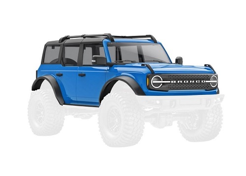 TRX9711-BLUE - Karosserie TRX-4M BRONCO blau. komplett Traxxas TRX9711-BLUE