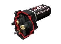 TRX9791 - Getriebe u. Motor komplett. lange Untersetzung