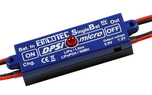 A11063 - DPSI Micro SingleBat 5.9V_7.2V MPX EMCOTEC A11063