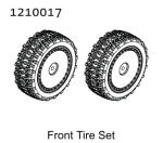 AB-1210017 - Front Pre-glued Tire Set