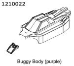 AB-1210022 - PVC Buggy Shell purple + Stickers
