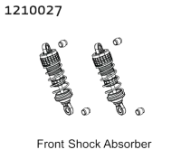 AB-1210027 - Aluminium-Vordere StoSzdaempfer