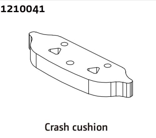 AB-1210041 - Schaumstoff fuer die vordere StoSzstange Absima AB-1210041