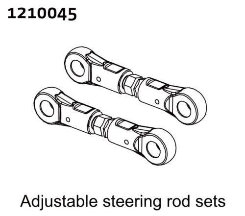 AB-1210045 - Verstellbare Lenkstangen (2) Absima AB-1210045