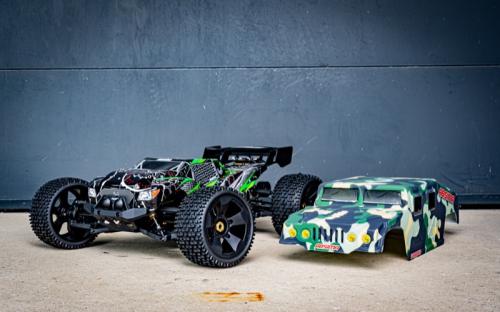 AB-13103G-BLACK - 1:8 Truck TORCH_GUARDIAN 2in1 green_black 4S RTR Absima AB-13103G-BLACK