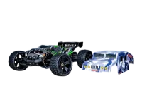 AB-13103W-BLACK - Absima Truck TORCH_GUARDIAN 2in1 weiSz_schwarz 4S RTR 1:8