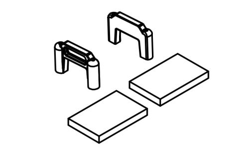 AB-1610143 - Batteriehalterungsset Absima AB-1610143