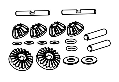 AB-1610150 - Differentialgetriebe-Set Absima AB-1610150