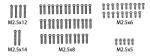 AB-1610166 - Schraubensatz M2.55_M2.56_M2.58_M2.512_M2.514