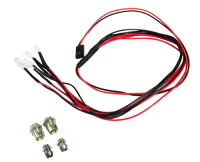 AB-2320041 - LED Set inkl. Aluminium Halterung weiSz_rot