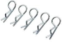AB-2440012 - Karosseriesplinte klein silber (10 Stk.)