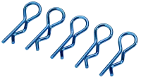 AB-2440019 - Karosseriesplinte mittel blau (10 Stk.)