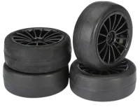 AB-2510001 - Onroad 15-Speichen_Slick schwarz 1:10 (4 St.)