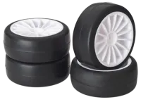 AB-2510002 - Onroad 15-Speichen_Slick weiSz 1:10 (4 St.)