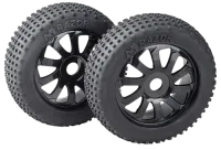 AB-2520015 - Buggy Razor 10 Speichen_ Dirt schwarz 1:8 (2 St.)