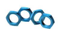 AB-2560005 - Hex locknut 17mm blue (4)