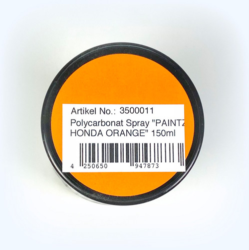 AB-3500011 - Polycarbonat Spray HONDA ORANGE 150ml Absima AB-3500011