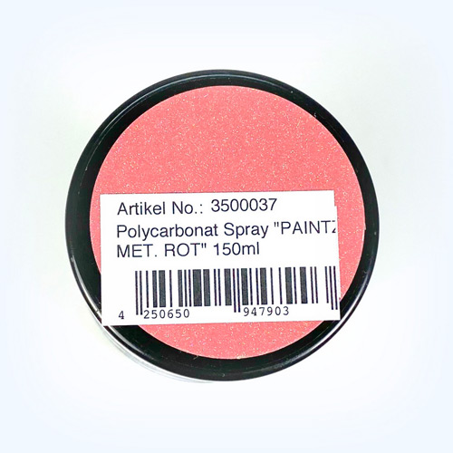 AB-3500037 - Polycarbonat Spray MET. ROT 150ml Absima AB-3500037