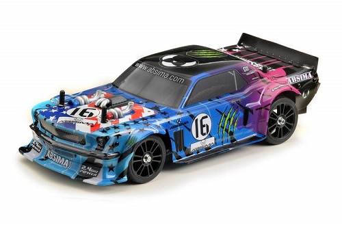 AB-16011 - EP BL Tourenwagen FUN MAKER neon genesis 1:16 - RTR Absima AB-16011