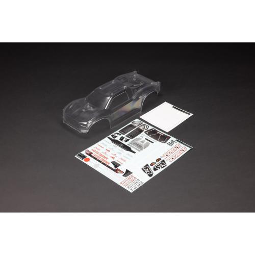 ARA-1554 - 1_10 Clear Body with Decals: VORTEKS 2WD ARRMA ARA-1554
