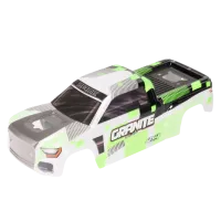 ARA-2245 - 1_10 Clipless Painted Decaled Body. Green: GRANITE 4X4