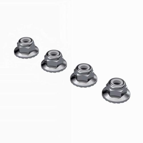 ARA-2472 - Wide Flanged Nyloc Nut M4 (4) ARRMA ARA-2472