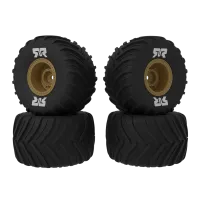 ARA-2586 - dBoots Chevron MT Reifensatz geklebt. Bronze (2 Paar): GROM