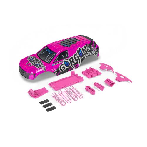 ARA-2608 - 1:10 GORGON Karosserie-Set pink_schwarz ARRMA ARA-2608
