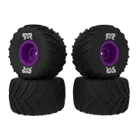 ARA-2611 - dBoots Chevron MT Tire Set Glued. Lila (2 Pairs): GROM
