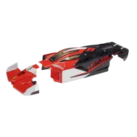 ARA-2802 - LIMITLESS Painted Decaled Trimmed Body (Red_Black)