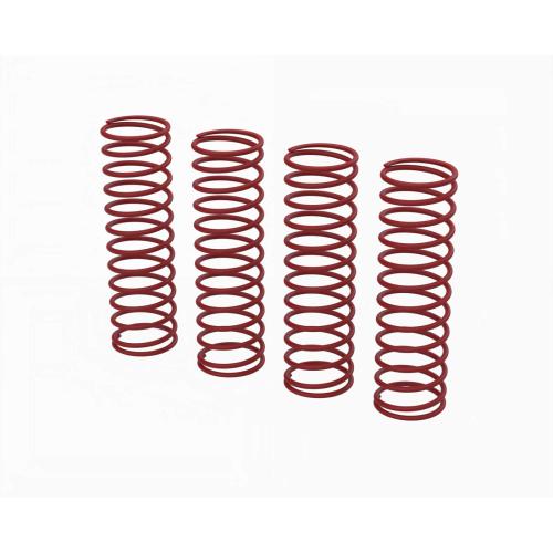 ARA-2893 - Shock Spring Set E. 0.50N_mm. Rot (4): GROM ARRMA ARA-2893