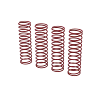 ARA-2893 - Shock Spring Set E. 0.50N_mm. Rot (4): GROM