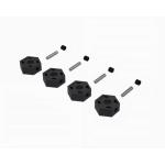 ARA-2981 - 12mm Wheel Hex Set. Plastic (4)