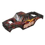 ARA-3158 - Body without mounting clips. painted. black_red