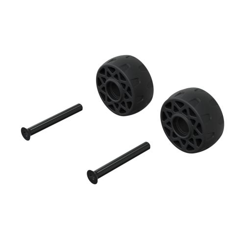 ARA-3167 - Wheelie-Bar-Radsatz. Monster-Truck: QUAKE ARRMA ARA-3167