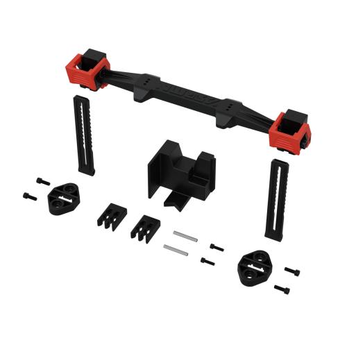 ARA-3181 - Ratchet-Akku-Befestigungsset. rot ARRMA ARA-3181