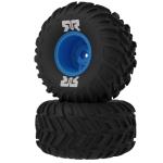 ARA-3220 - dBoots Cut Chevron Mounted Tire Set Glued. blue